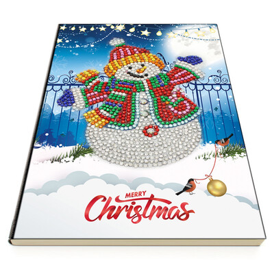 

Excellent Diamond Painting Notebooks High Quality DIY Christmas Notebooks Special Shaped Diamond Embroidery Stitch Diary Books
