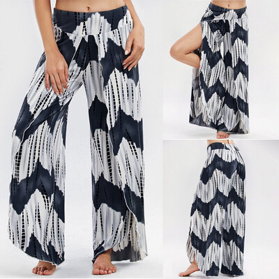

Starmoon Fashion Womens Summer Leisure Tie dyeing Split Loose Long Yoga Pants