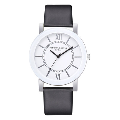

High Quality Women Watches Simple Style Dial Ladies Quartz Wristwatch Candy Colors Leather Strap Clock Casual Reloj Mujer