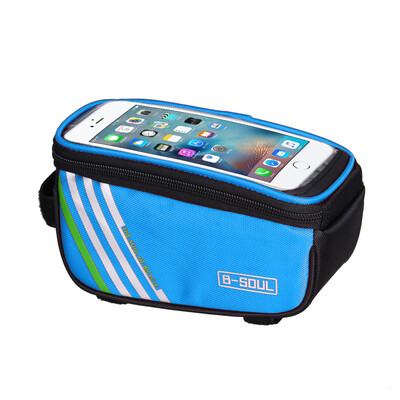

Bicycle Cycling Bike Frame Front Tube Waterproof Mobile Phone Bag Multifu