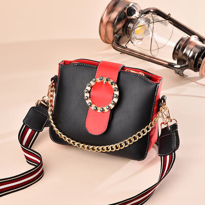 

Bucket bag female summer fresh small slung ins Joker chain foreign-style texture shoulder portable