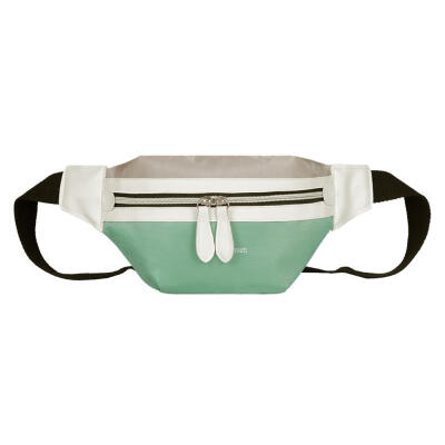 

Hit Color Sports Shoulder Women Waist Fanny Belt Packs Canvas Chest Bags