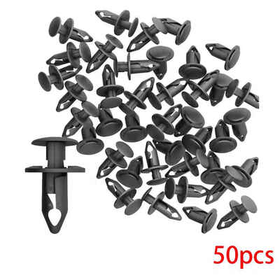

8mm Bumper Fasteners Door Fender Rivet Screw Automotive Retainer Push Mudguard Fixed Clips Car