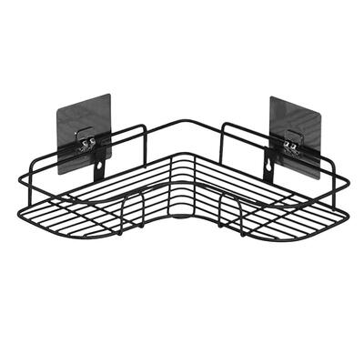 

Bathroom Shelf Shampoo Cosmetic Holder Wrought Iron Kitchen Storage Rack