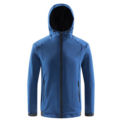 

Toponeto Men Winter Hooded Softshell Windproof Waterproof Soft Coat Shell Jacket