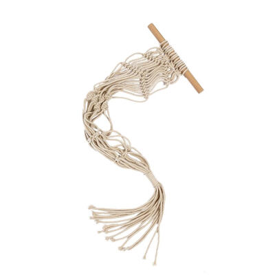 

Garden Macrame Plant Hanger Flowerpot Holder String Hanging Rope Wall Art