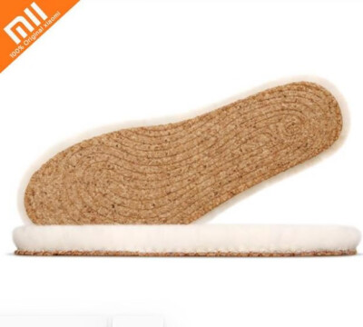 

Senthmetic Cork Wool Insole Moisturizing Warm Fur White 45