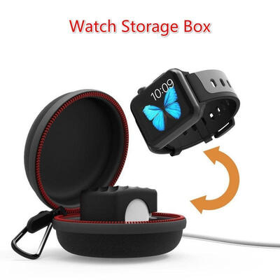 

Waterproof Wireless Magnet Charger Stand Case Cove Box For iWatch 123 Apple Watch 38 42
