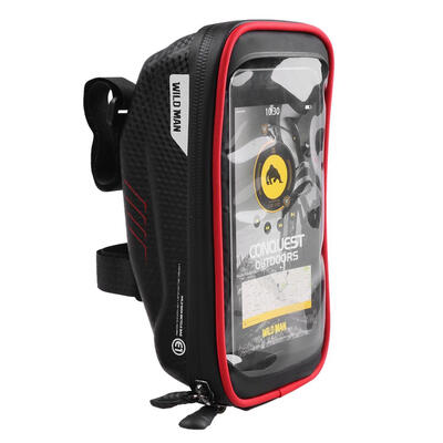 

Waterproof Bicycle Front Bag Top Tube Frame Handlebar Touch Screen Pouch