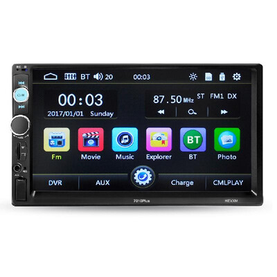 

Wireless Auto Radio Stereo Media Player Universal 7in Touch Screen Car MP5 Player 7010 PLUS