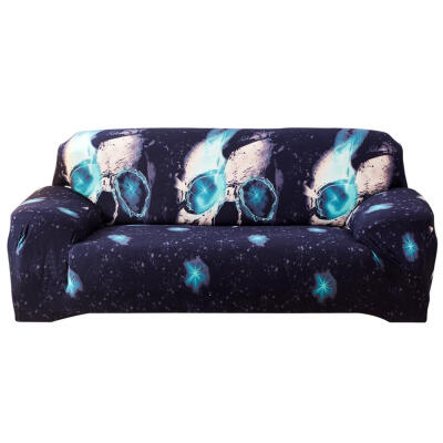 

Elastic Thin Cool Space Skull Print Tight Wrap All-Inclusive Sofa Slipcover