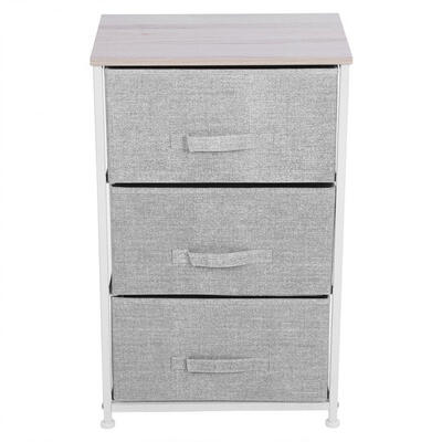 

Greensen Wooden 3-layer Storage Organizer with Three Drawers for Bedroom Living Room