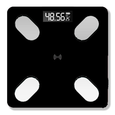 

USB Rechargeable Intelligent BT Digital Body Fat Electronic Scale Measuring Weight with 59 Item Data BT Connection Voice Broadcast