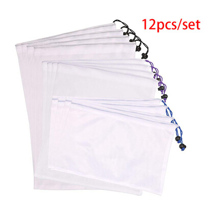 

Gobestart 6pcs Reusable Produce Bags Eco Friendly Shopping Vegetable Fruit Toys Storage