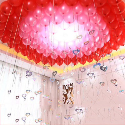 

100 pcsset Romantic Thickening Balloon Wedding Birthday Party Wedding Room Decoration