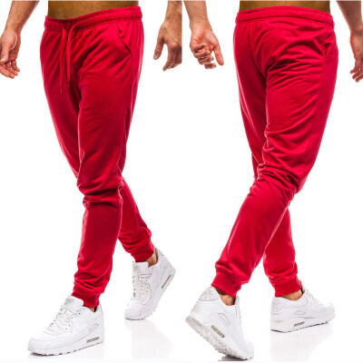 

Mens Slim Fit Tracksuit Sport Gym Skinny Jogging Joggers Sweat Pants Trousers