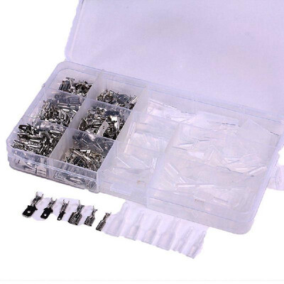 

270pcs Electrical Wire Crimp Terminal Connector Male Female Spade Assorted Kit