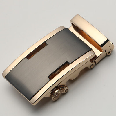 

Fashion Mens Business Alloy Automatic Buckle Unique Men Plaque Belt Buckles for 35cm Ratchet Men Apparel Accessories gh