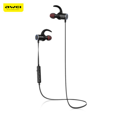 

Awei AK8 Waterproof Magic Magnet Attraction Bluetooth 41 Sports Headphones with Microphone On-ear Control