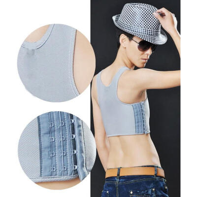 

Short Buckle Chest Breathable Buckle Short Chest Binder Lesbian Tomboy HZ