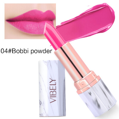 

Hot Jade Marble Shape Lipstick For Res Lips Makeup Brand Waterproof Long Lasting Velvet Matte Lip Sticks Set