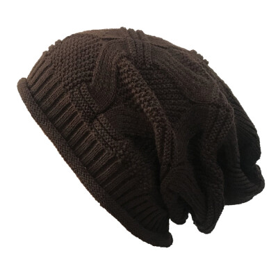 

Tailored Women Casual Outdoor Knitted Hats Crochet Knit Hip-hop Cap Woolen Caps