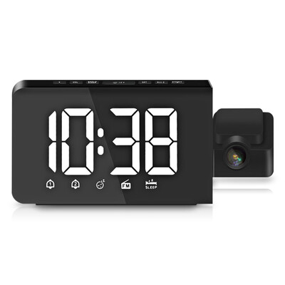 

TS - 3211 - W LED Radio Projection Desk Clock