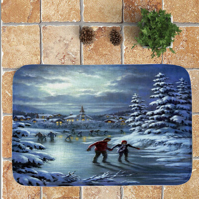 

〖Follure〗Merry Christmas Welcome Doormats Indoor Home Carpets Decor 40x60CM
