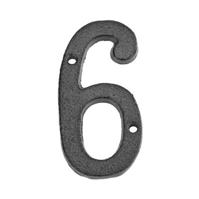 

Metal Digital Numbers Cast Iron House Sign Doorplate DIY Cafe Wall Decor