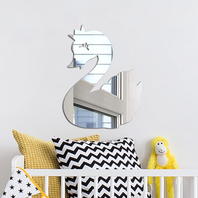 

〖Follure〗Nordic Acrylic Mirror Cartoon Wall Camera Props Kids Room Wall Decoration A