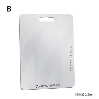 

Toponeto Stainless Steel Cutting Board for Kitchen SUS-304 Strong Durable Easy Clean