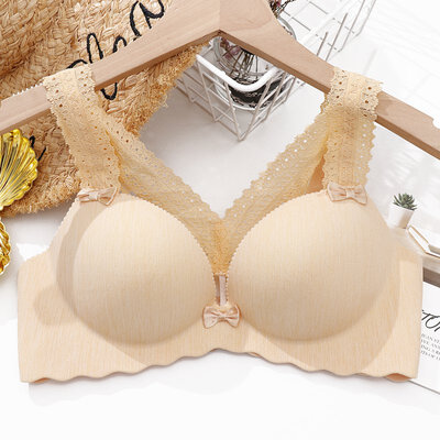 

Sexy Bras Women Push Up Lingerie Seamless Bra Wire Free Bralette Backless Plunge Intimates Lace Female Underwear