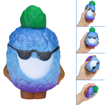

Gotoamei Cool Cartoon Galaxy Pineapple Slow Rising Cream Scented Stress Reliever Toy