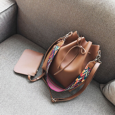 

2018 Luxury Handbags Women Bags Designer Bow Bucket Purses&Handbags Wide Belt Shoulder Bags for Women Tote Bag Bolsa Female
