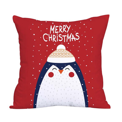 

Christmas Throw Pillow Case Home Living Room Sofa Merry Christmas Decorative Cushions Covers Pillowcase
