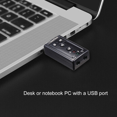 

71 External USB Sound Card USB to Audio Adapter for Notebook Computer