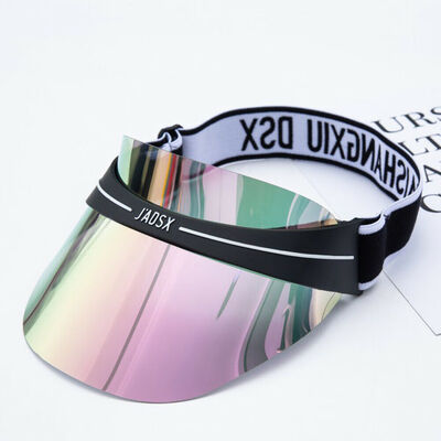 

Sun Visor Hat Headband Cap UV Protection Transparent For Golf Hiking Ride Lot