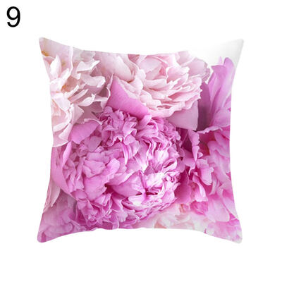 

Country Rose Square Throw Pillow Protector Case Cushion Cover Bedding Articles