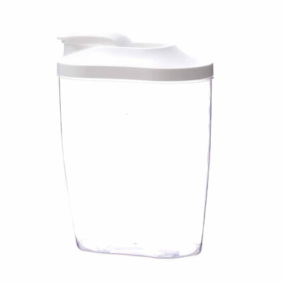 

JPGIF Plastic Cereal Dispenser Storage Box Kitchen Food Grain Rice Container Nice