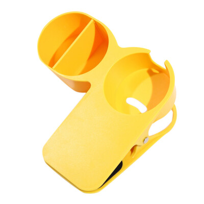 

Toponeto New Universal Clip On Desk Table Cup Bottle Beverage Holder Non-Slip Stand Grip