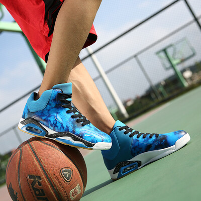 

Basketball shoes cushion cushion wear-resistant breathable high-top casual sports mens shoes