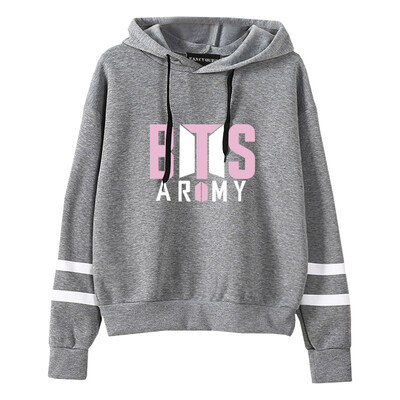 

Herqw61 Womens Girls Kpop BTS Print Fans Hoodie Hip Hop Pullover Sweatshirt Jung Kook Jimin Suga V
