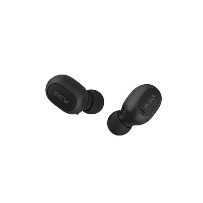 

QCY Mini 2 Wireless Bluetooth V50 Earphone Mini Headphones Stereo Music Handsfree Sport Earphones with Mic for iOS AndroidBlack
