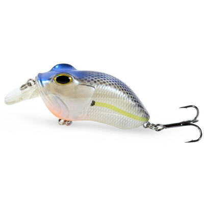 

73mm 14g Fishing Lure Artificial Hard Crank Bait Wobbler Mini Fishing Crankbait Lure Fishing Tackle