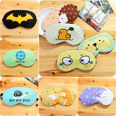 

Sleep Goggles Cute Cartoon Breathable Eyeshade Travel Ice Bag Shades