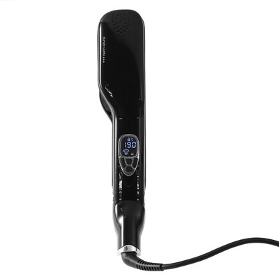 

Greensen Hair Styling ToolLED Temperature Display Tourmaline Ceramic Hair Straightener Steam Comb Hair Styling Tool
