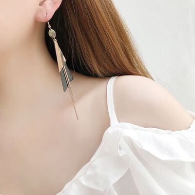 

Womens earrings temperament personality simple wild trend earrings