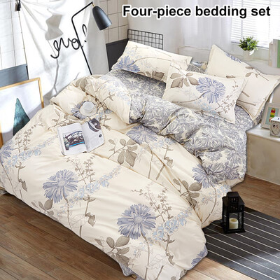 

4Pcs Quality Luxury Bedding Set Duvet Cover Garden Bed Linen Pillow Set Home Adult Children Cover Bed Full Size Bed Set