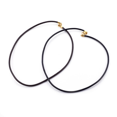 

Leather Cord Necklace Makings with 304 Stainless Steel Lobster Claw Clasps Golden Mixed Color 184"468cm 3mm