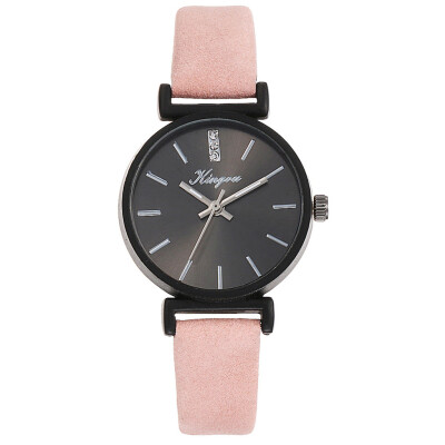 

Best Selling Women Watches Black Dial Ladies Fashion Quartz Wristwatch Casual Leather Strap Clock Work Relogio Feminino